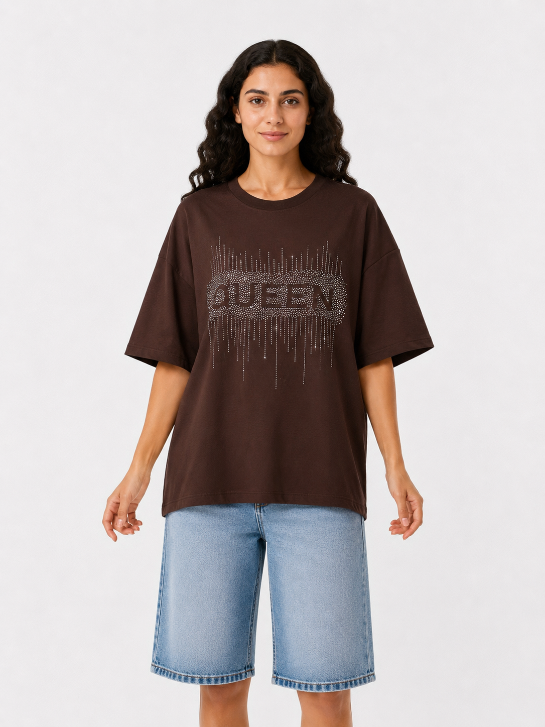 تیشرت باکسی Queen
