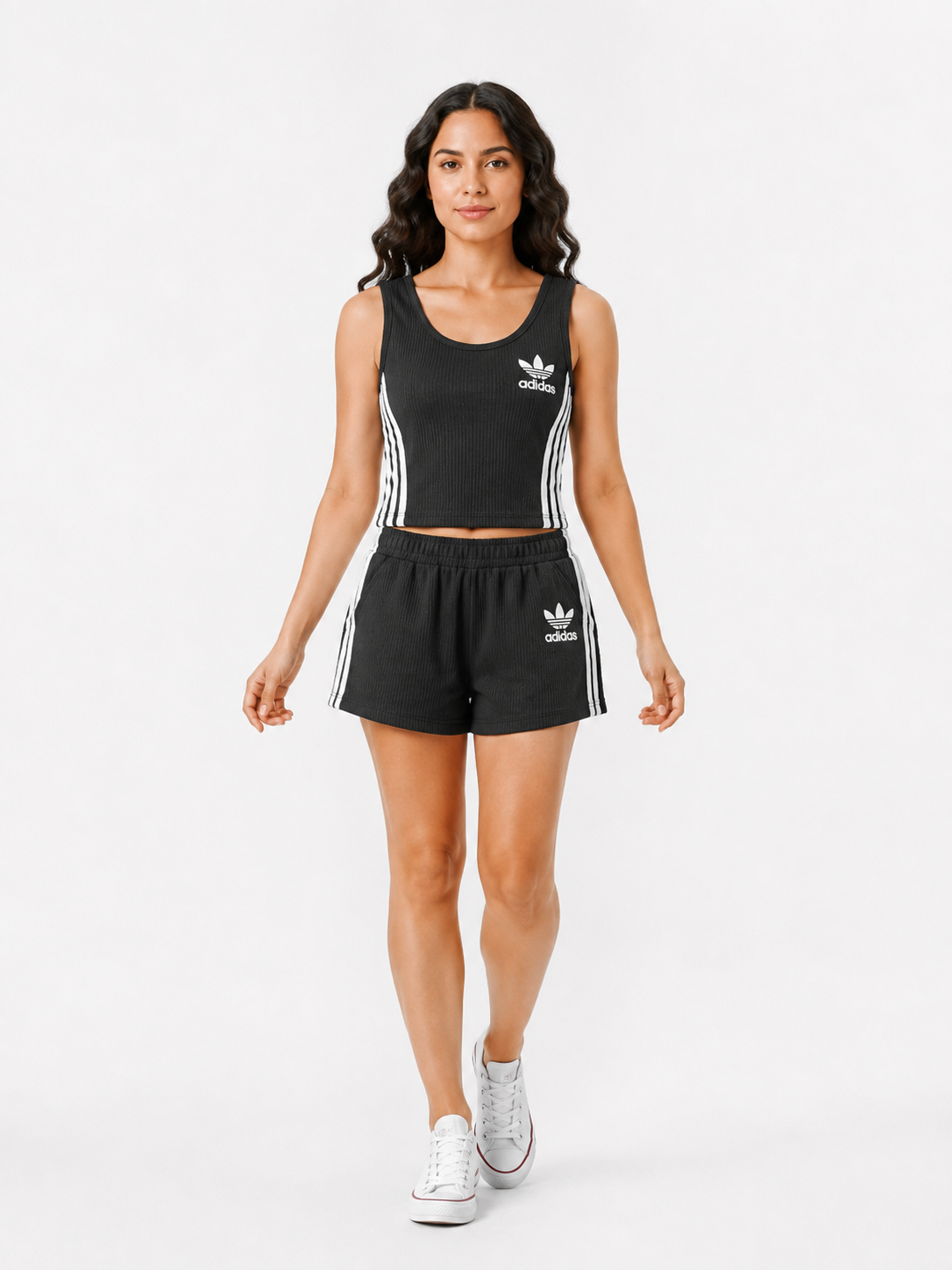 ست تاپ و شلوارک ورزشی Adidas