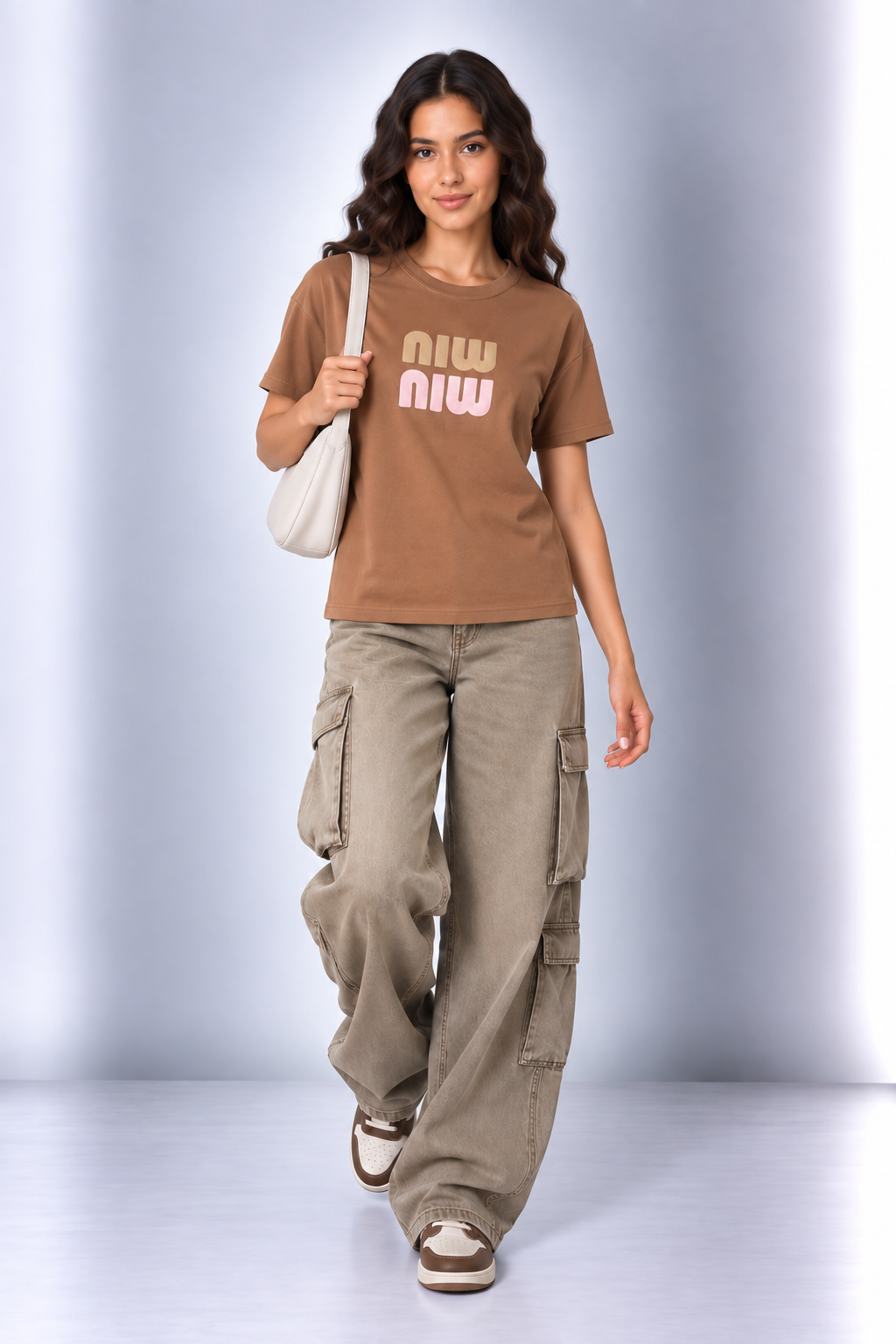 تیشرت نخ پنبه miu miu