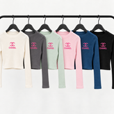 کراپ استین بلند Chanel