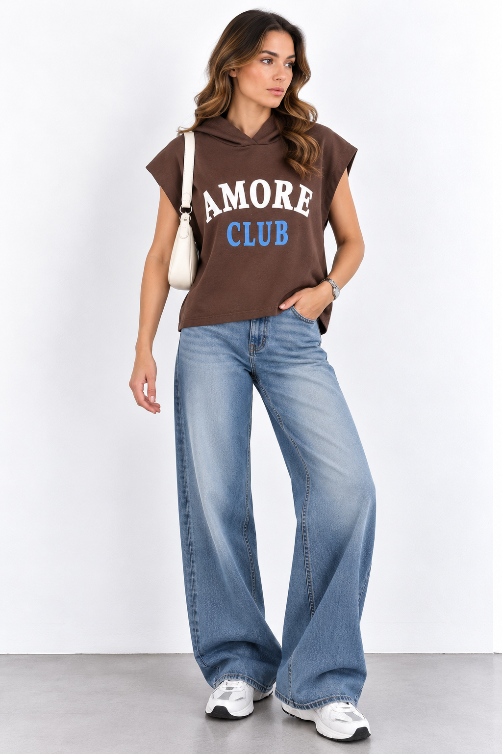 وست کلاه دار Amore club